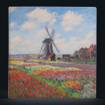 Claude Monet - Field of Tulips in Holland 3 Ring Binder<br><div class="desc">Field of Tulips in Holland (Champs de tulipes en Hollande) - Claude Monet,  Oil on Canvas,  1886</div>