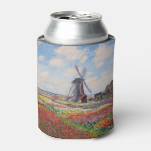 Claude Monet - Field of Tulips in Holland Can Cooler
