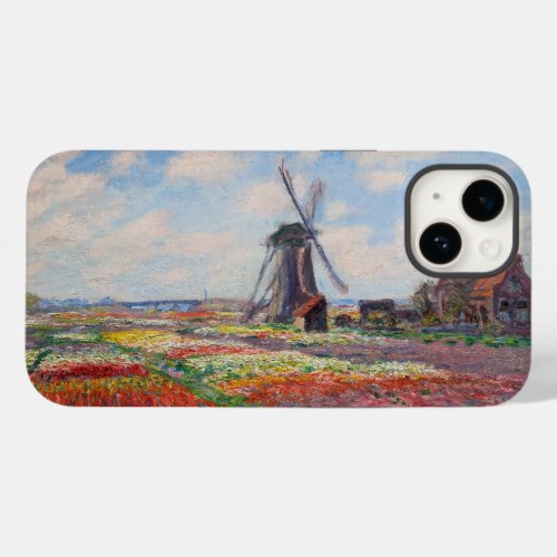 Claude Monet _ Field of Tulips in Holland Case_Mate iPhone 14 Case