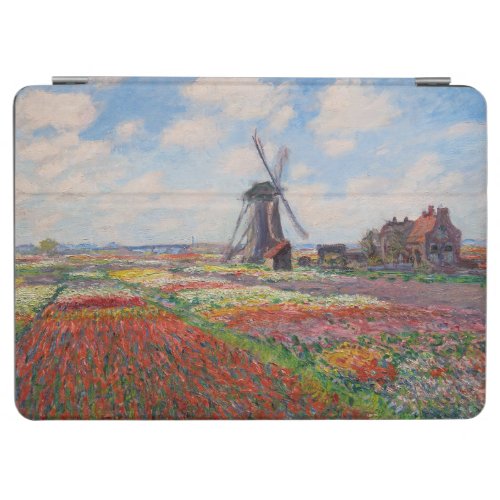 Claude Monet _ Field of Tulips in Holland iPad Air Cover