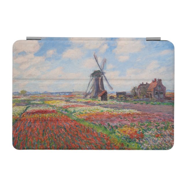 Claude Monet - Field of Tulips in Holland iPad Mini Cover (Horizontal)