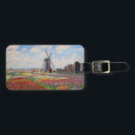 Claude Monet - Field of Tulips in Holland Luggage Tag<br><div class="desc">Field of Tulips in Holland (Champs de tulipes en Hollande) - Claude Monet,  Oil on Canvas,  1886</div>