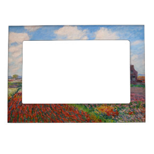Claude Monet - Field of Tulips in Holland Magnetic Frame