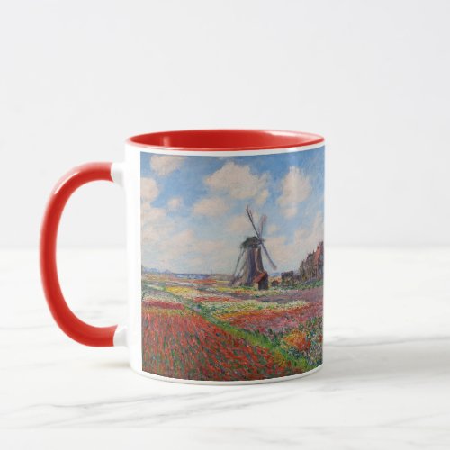Claude Monet _ Field of Tulips in Holland Mug