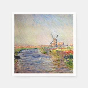 Claude Monet - Field of Tulips in Holland Napkins