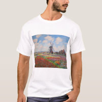 Claude Monet - Field of Tulips in Holland