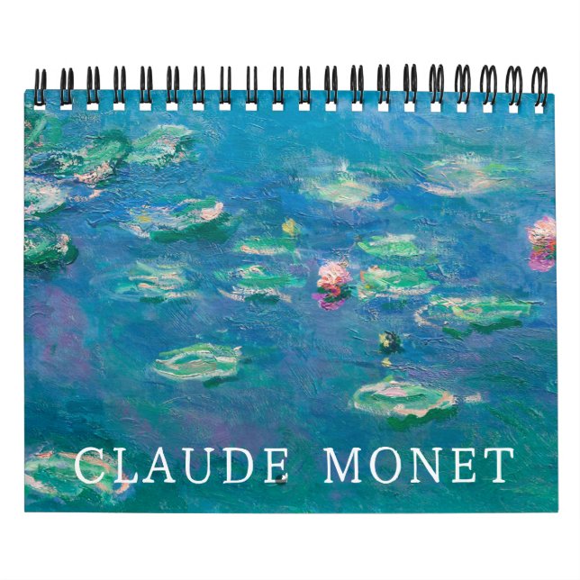 CLAUDE MONET FINE ART CALENDAR (Cover)