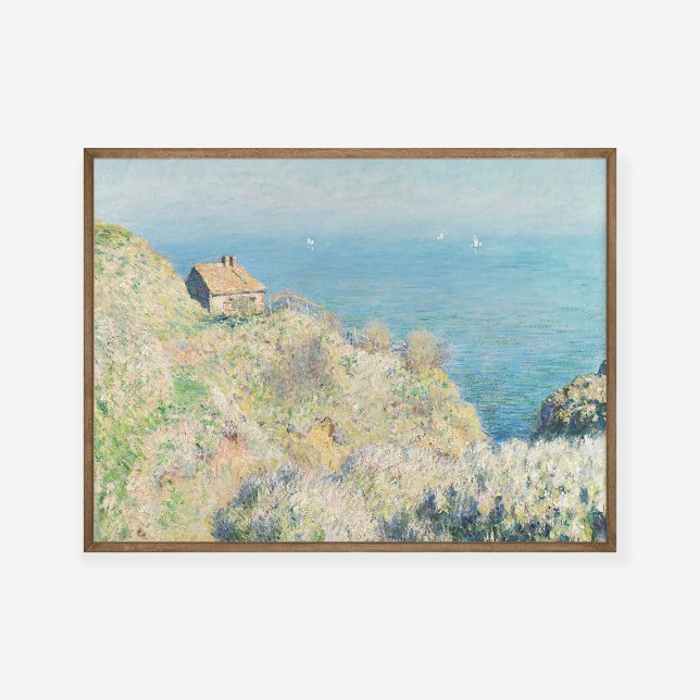 Claude Monet Fisherman's House Painting Art Print (Creator Uploaded)