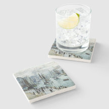 Claude Monet Fishing Boats Leaving the Harbor