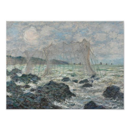 Claude Monet _ Fishing Nets at Pourville Photo Print