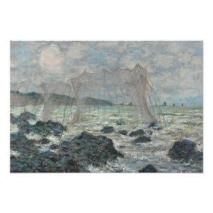 Claude Monet - Fishing Nets at Pourville Photo Print