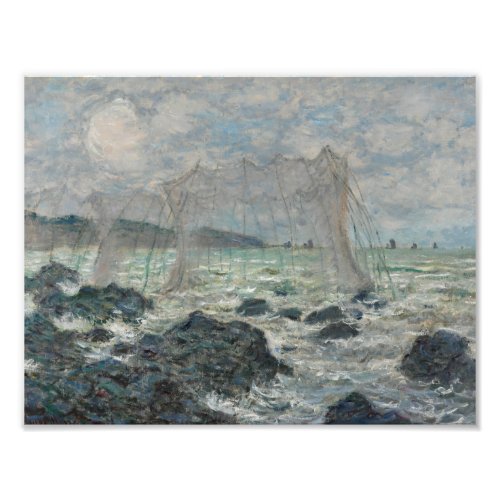 Claude Monet _ Fishing Nets at Pourville Photo Print