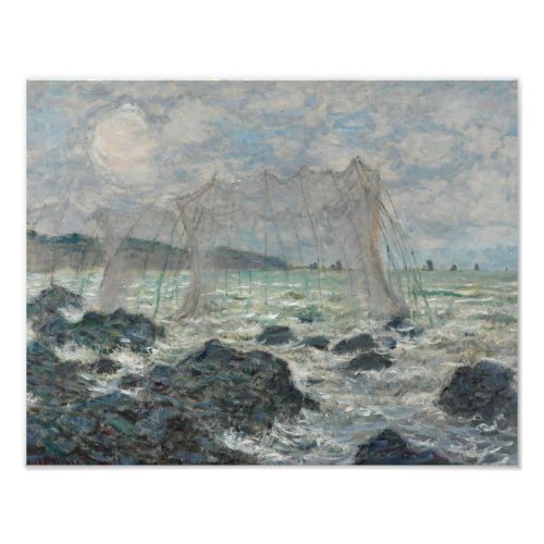 Claude Monet _ Fishing Nets at Pourville Photo Print