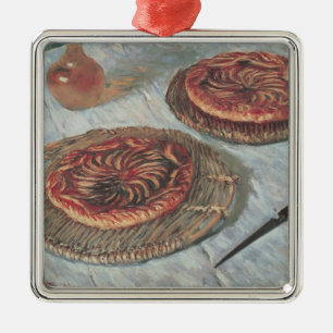 Claude Monet   Fruit Tarts, 1882 Metal Ornament