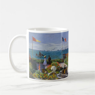 Claude Monet - Garden at Sainte-Adresse Coffee Mug