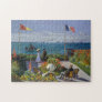 Claude Monet - Garden at Sainte-Adresse Jigsaw Puzzle