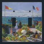 Claude Monet - Garden at Sainte-Adresse Light Switch Cover<br><div class="desc">Garden at Sainte-Adresse / Terrace at Sainte-Adresse - Claude Monet,  Oil on Canvas,  1867</div>