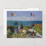 Claude Monet - Garden at Sainte-Adresse Postcard