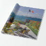 Claude Monet - Garden at Sainte-Adresse Wrapping Paper