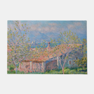 Claude Monet - Gardener's House at Antibes Doormat