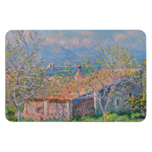 Claude Monet _ Gardeners House at Antibes Magnet