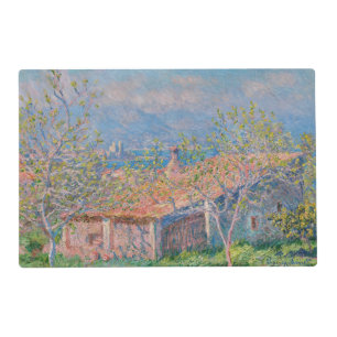 Claude Monet - Gardener's House at Antibes Placemat