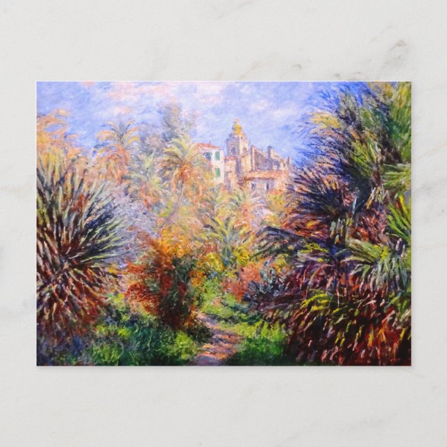 Claude Monet: Gardens of the Villa Moreno Bordighe Postcard (Front)