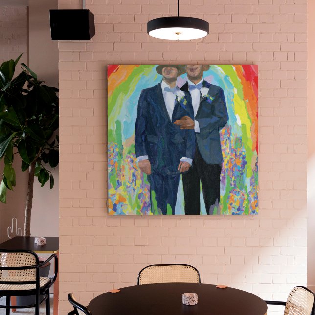 Claude Monet Gay Wedding AI Generated  Poster (Creator Uploaded)