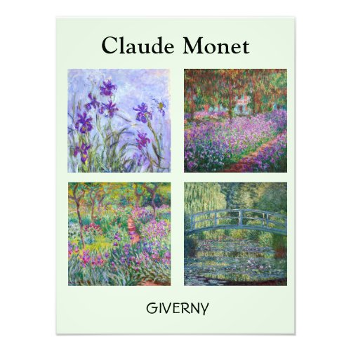 Claude Monet _ Giverny Masterpieces Selection Photo Print