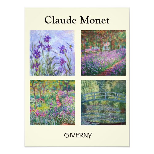 Claude Monet _ Giverny Masterpieces Selection Photo Print