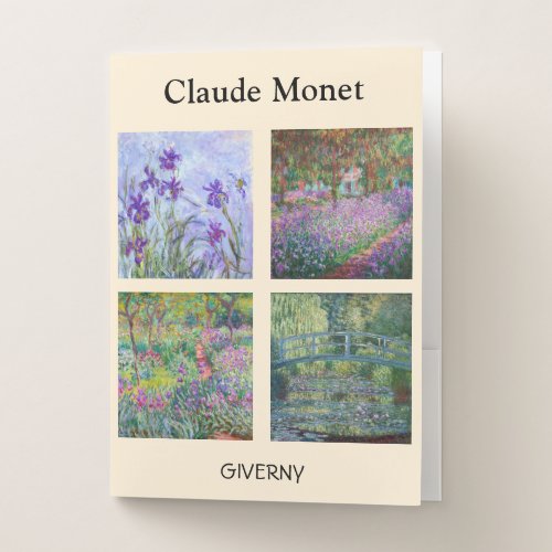 Claude Monet _ Giverny Masterpieces Selection Pocket Folder