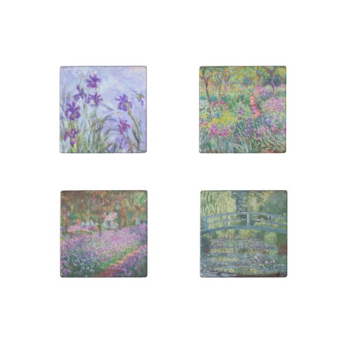 Claude Monet _ Giverny Masterpieces Selection Stone Magnet