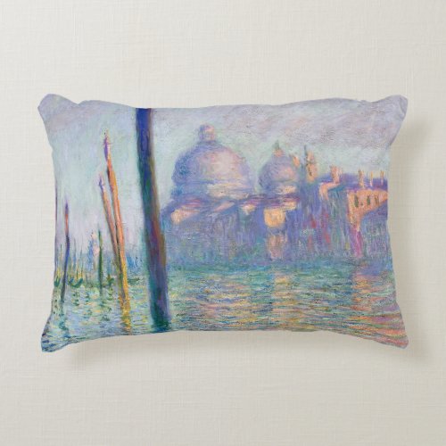 Claude Monet _ Grand Canal Venice Accent Pillow