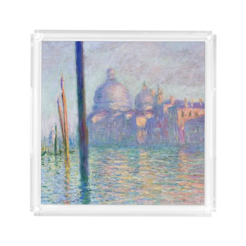 Claude Monet _ Grand Canal Venice Acrylic Tray