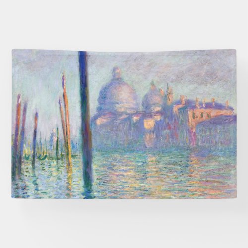 Claude Monet _ Grand Canal Venice Banner