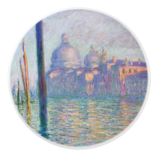 Claude Monet _ Grand Canal Venice Ceramic Knob