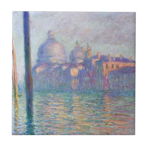 Claude Monet _ Grand Canal Venice Ceramic Tile