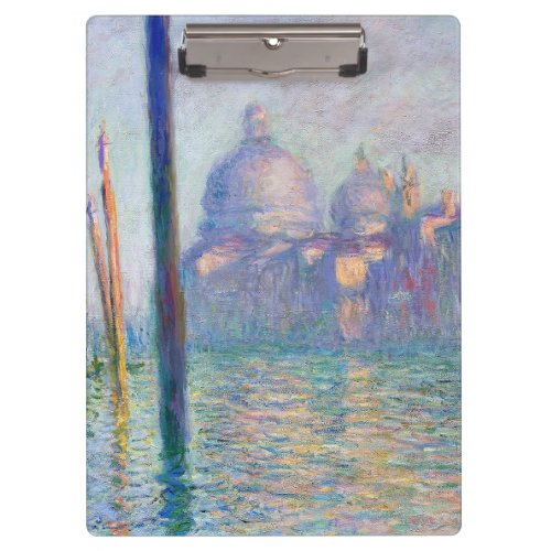 Claude Monet _ Grand Canal Venice Clipboard