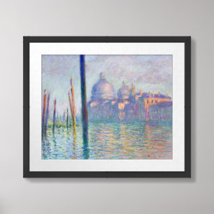 Claude Monet - Grand Canal, Venice Framed Art