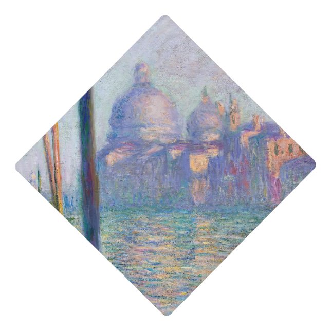 Claude Monet - Grand Canal, Venice Graduation Cap Topper (Front)