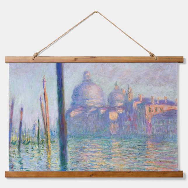 Claude Monet - Grand Canal, Venice Hanging Tapestry (Front)