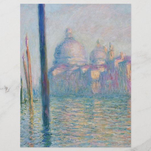 Claude Monet Grand Canal Venice Italy Travel (Front)