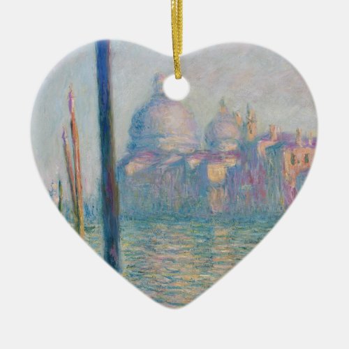Claude Monet Grand Canal Venice Italy Travel Ceramic Ornament