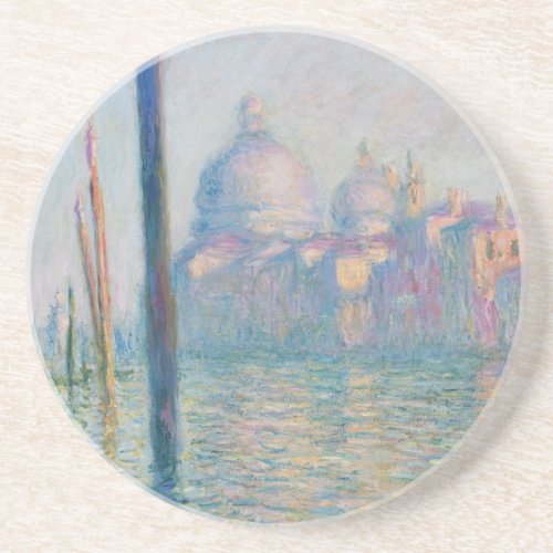 Claude Monet Grand Canal Venice Italy Travel Coaster