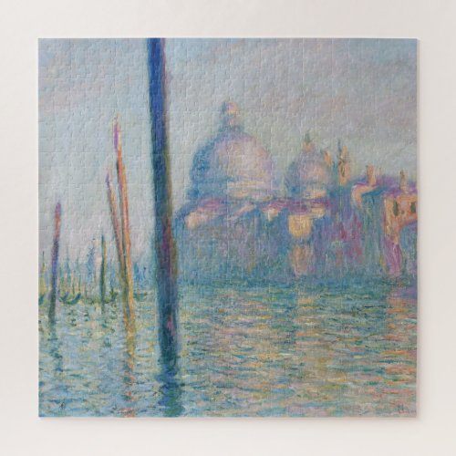 Claude Monet Grand Canal Venice Italy Travel Jigsaw Puzzle
