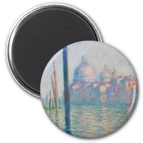 Claude Monet Grand Canal Venice Italy Travel Magnet
