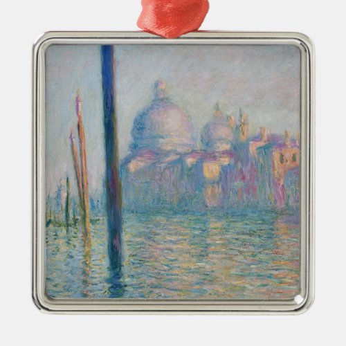 Claude Monet Grand Canal Venice Italy Travel Metal Ornament