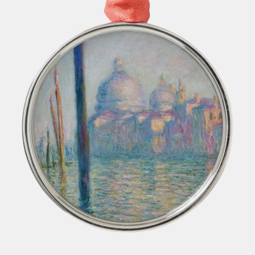 Claude Monet Grand Canal Venice Italy Travel Metal Ornament