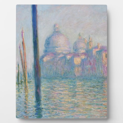 Claude Monet Grand Canal Venice Italy Travel Plaque