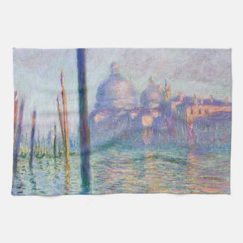 Claude Monet _ Grand Canal Venice Kitchen Towel